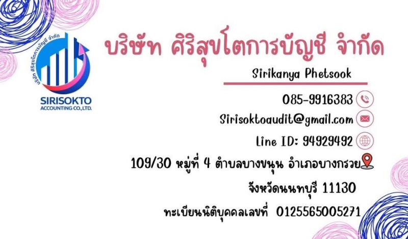 รับจดทะเบียนแก้ไขเปลี่ยนแปลงต่างๆ