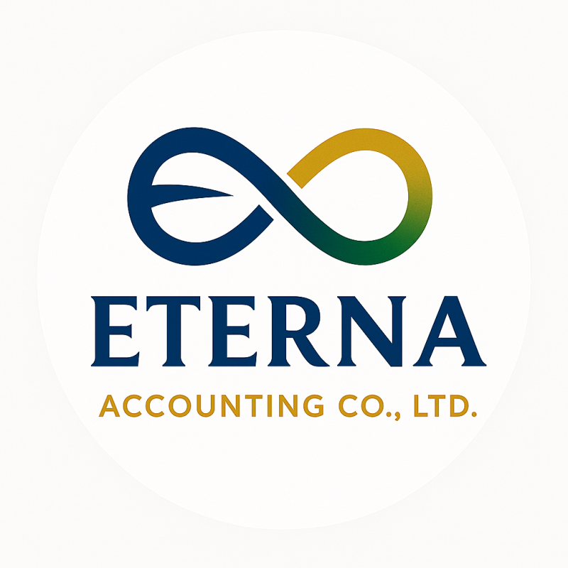 “อุ่นใจทุกเรื่องบัญชี ภาษี เมื่อมี ETERNA ACCOUNTING ดูแลด้าน Work Permit, Visa, Passport”