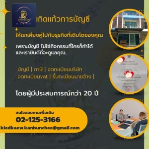 รับวางระบบบัญชี