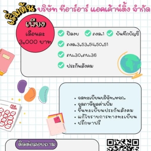 รับทำบัญชี รายเดือน รายปี